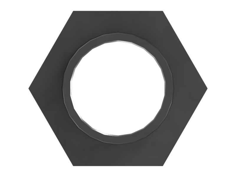 030-8307: 1 5/16'' x 3/4'' lige adapter