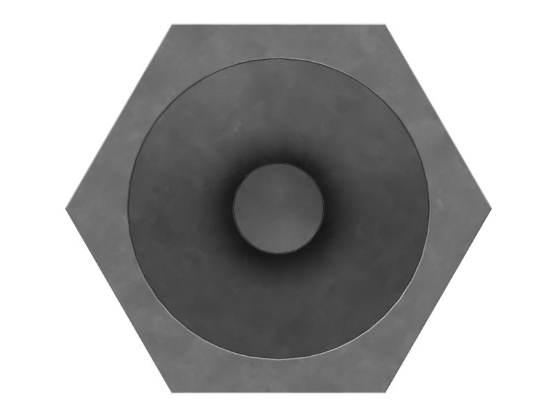 Прямой переходной патрубок длиной 32,40 мм