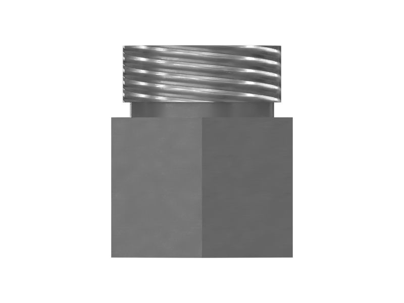 Адаптер прямого типа с шестигранной головкой и резьбой 1-5/16-12