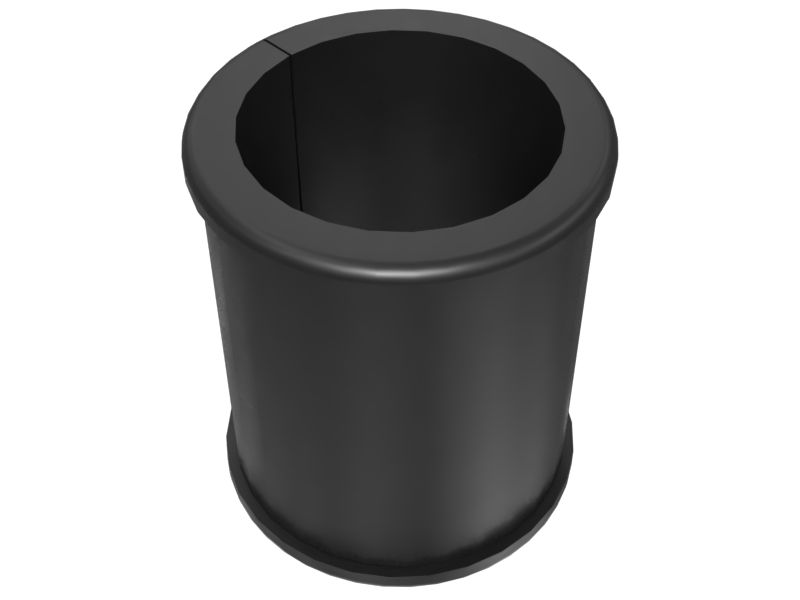 Резиновая втулка с двойным фланцем, внутренний диаметр 52 мм