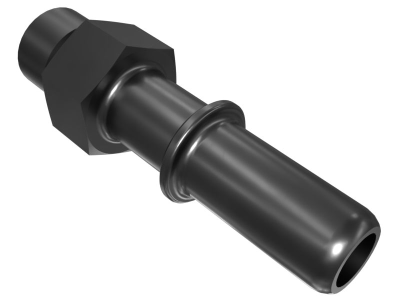 7/16" X 3/8" Thread Straight Adapter