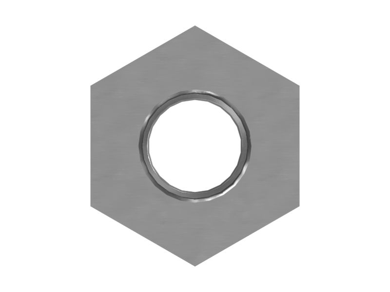 Прямой переходник с уплотнительным кольцом с резьбой 1-5/16-12