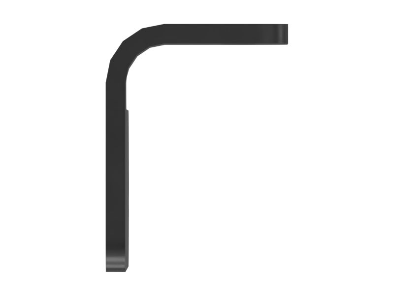 6mm Thick Fire Suppression Lines Mounting Plate
