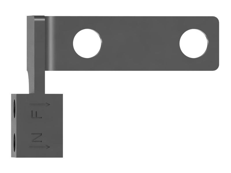Stick Lubrication Lines Support Bracket