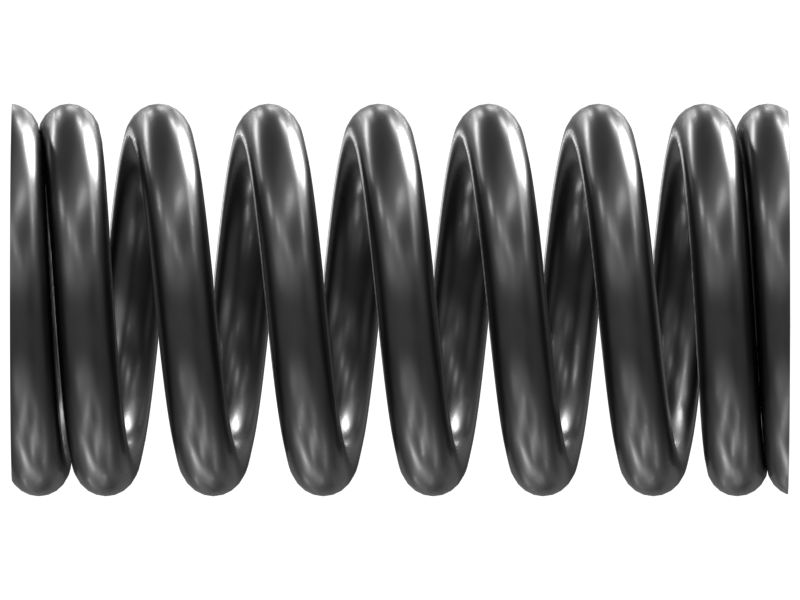 Внутренняя пружина сжатия клапана свободной длины 62,74 мм