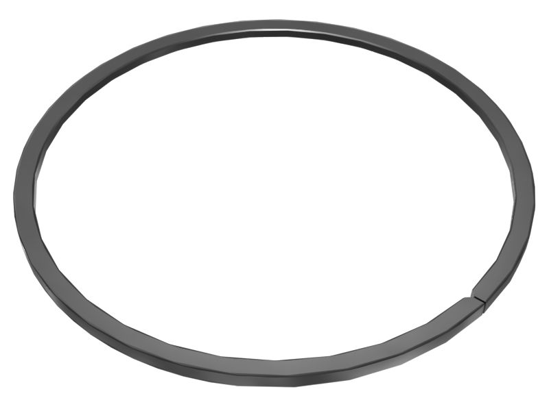 Верхнее поршневое кольцо с базовым диаметром 137 мм