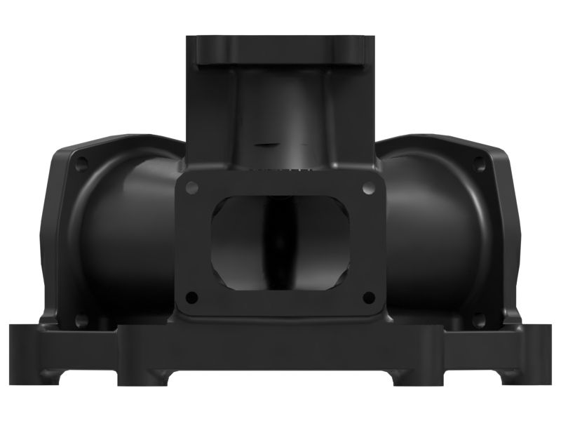 КОЛЕНЧАТЫЙ ПАТРУБОК ВЫПУСКНОЙ