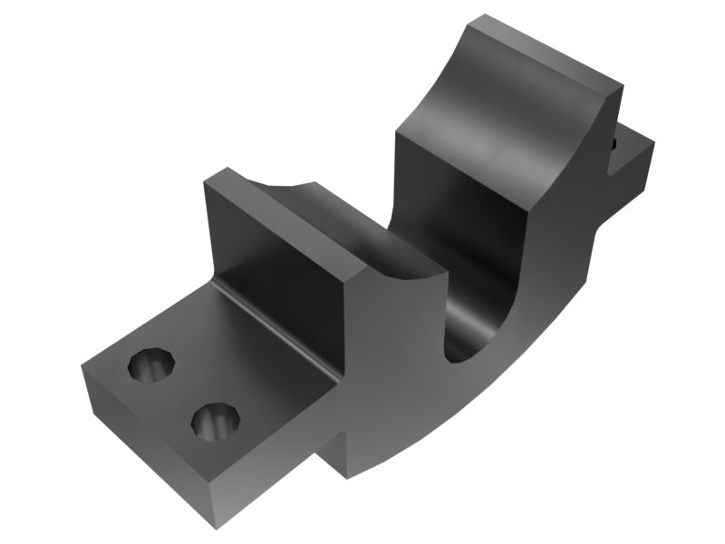 484-9528: 88.9mm Width Cylinder Bottom Clamp 4849528 купить
