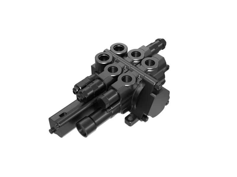 628-5237: 2 Bank Hydraulic Control Valve