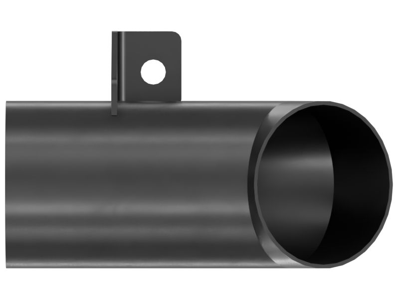 84.9mm Inner Diameter Exhaust Lines Tube