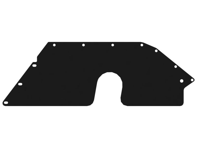 441-8638: 5mm Thick Fender Side Plate | CATCorp