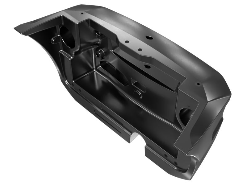 1313.6mm Length Rear Counterweight