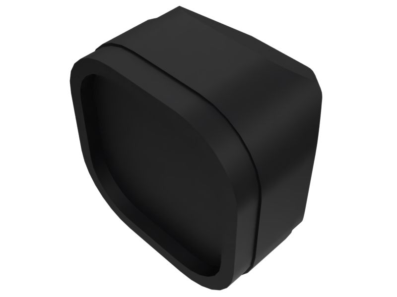 180-1300: Вертикальная передняя фара дальнего света 24 В в пластиковом корпусе