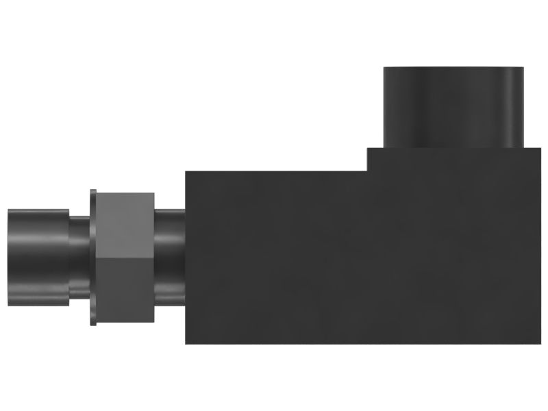 Переходной коленчатый патрубок 90° (ORFS/STOR)