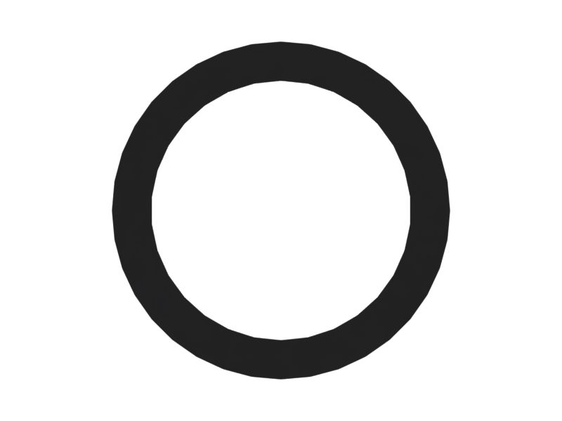 Опорное кольцо с внутренним диаметром 10 мм