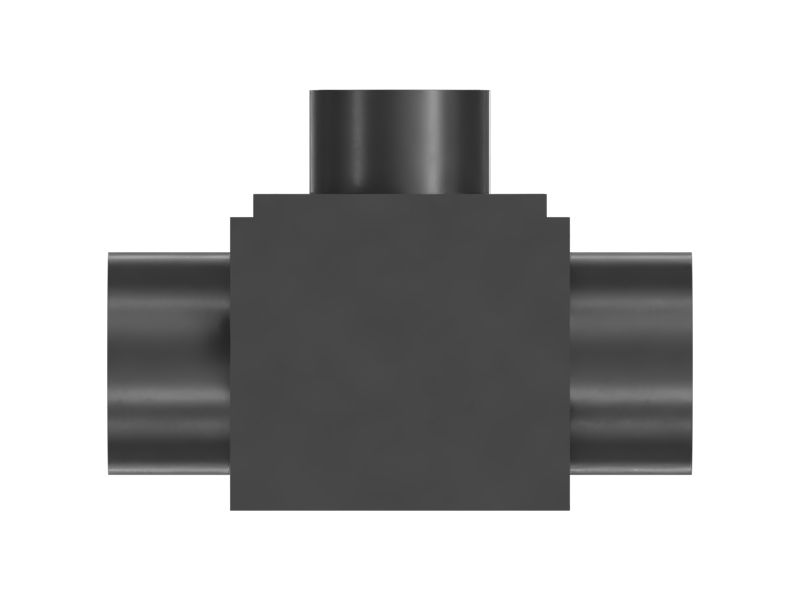 Специальный тройниковый переходник длиной 66,60 мм