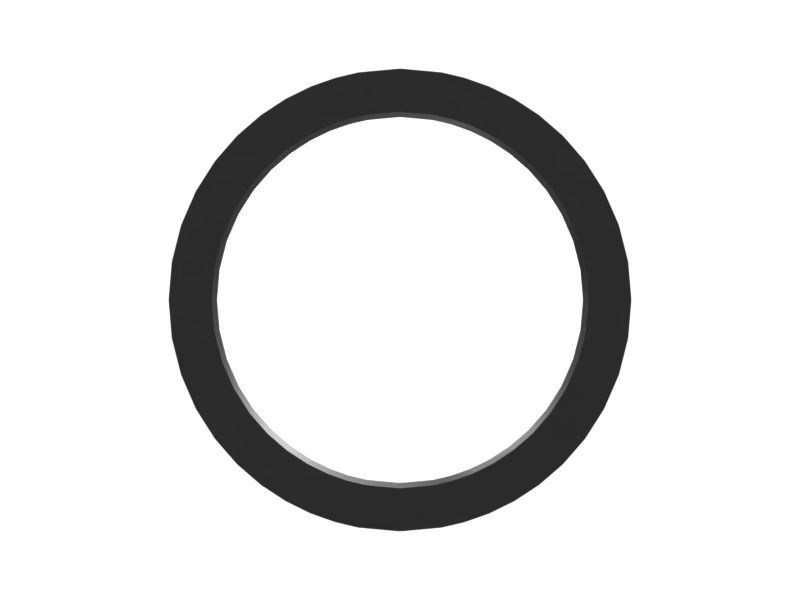 Резиновое уплотнение поршня с внутренним диаметром 59,47 мм