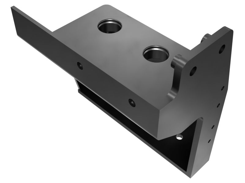 613-7064: Монтажный кронштейн для гидравлического бака длиной 414 мм 6137064 купить