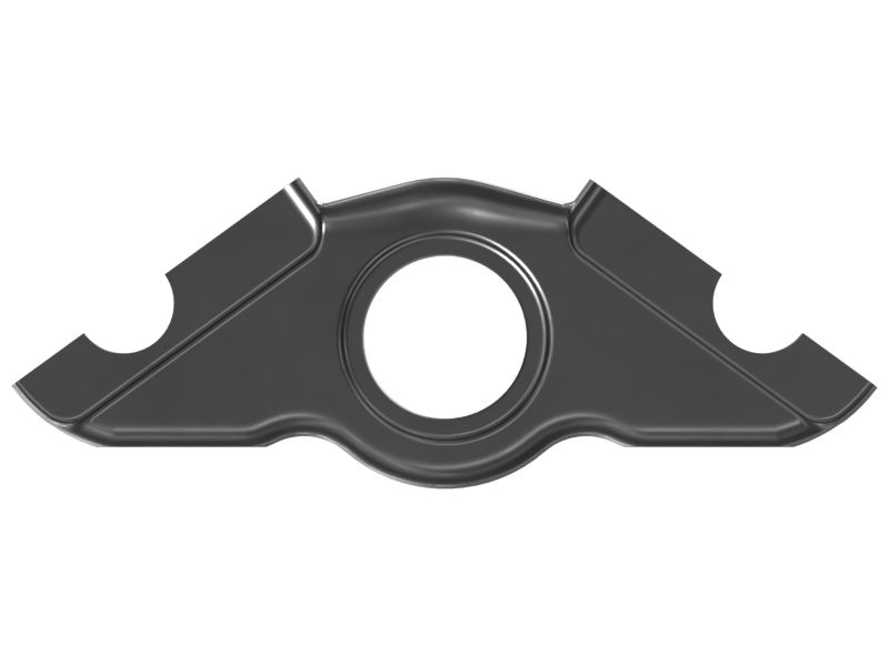 Левая малая катковая тележка ходовой части