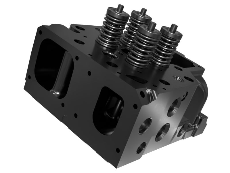 640-0253: Engine Cylinder Head
