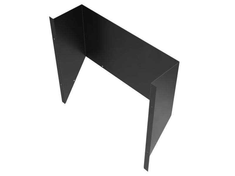 501-7732: 1.2mm Thick Enclosure Duct Panel