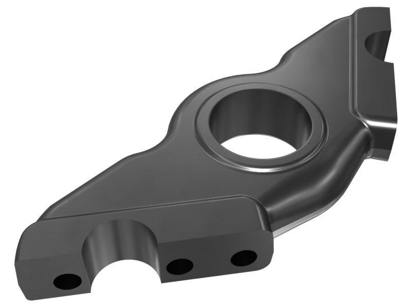 Левая малая катковая тележка ходовой части