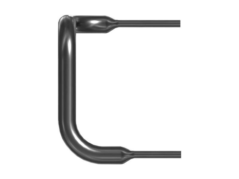 25.4mm Outer Diameter Left-Hand Fender Grab Handle