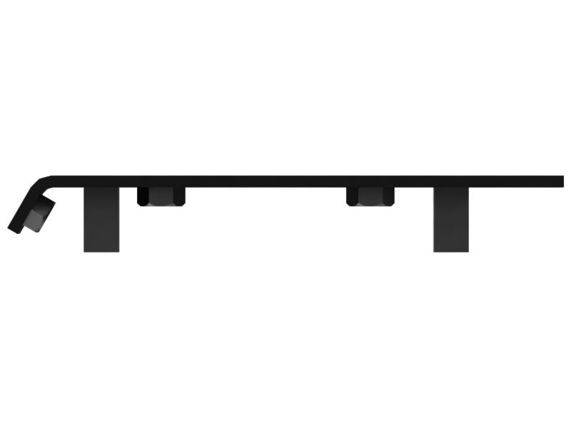 544-3546: Front Hood Mounting Bracket 5443546 купить