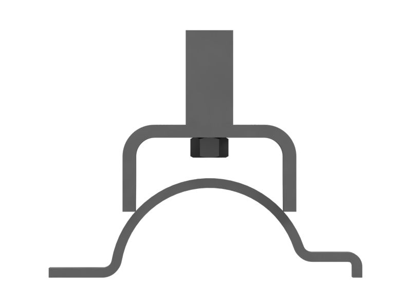 Bucket Cylinder Lines Piping Support