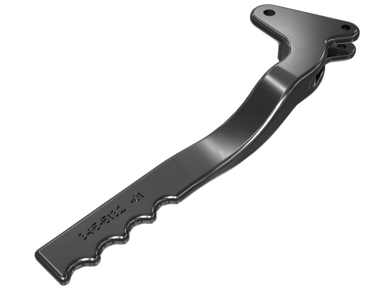 Рукоятка рычажного типа устройства для быстрой смены навесного оборудования