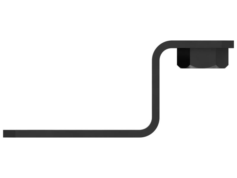 Grade Control Hoe Stick Harness Mounting Bracket