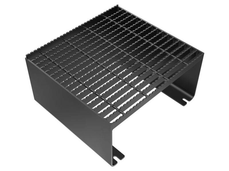 Right Hand Platform Grate