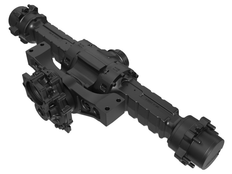 Differential Lock Oscillating Axle