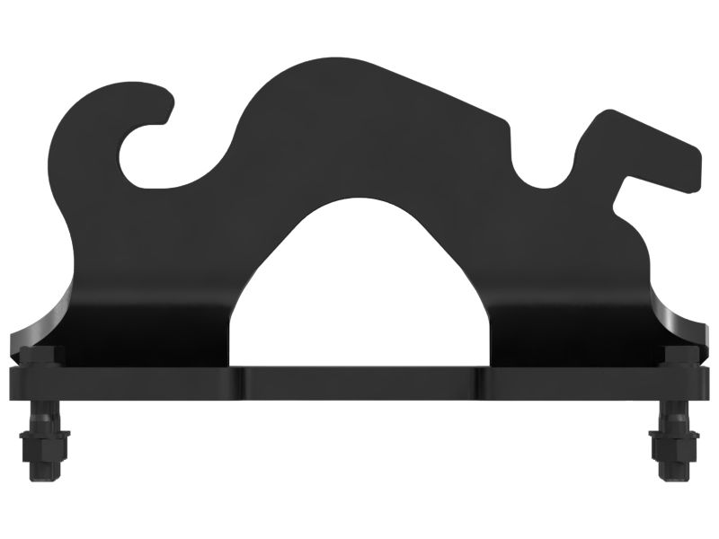 Backhoe Loader Mounting Tool Attach Frame