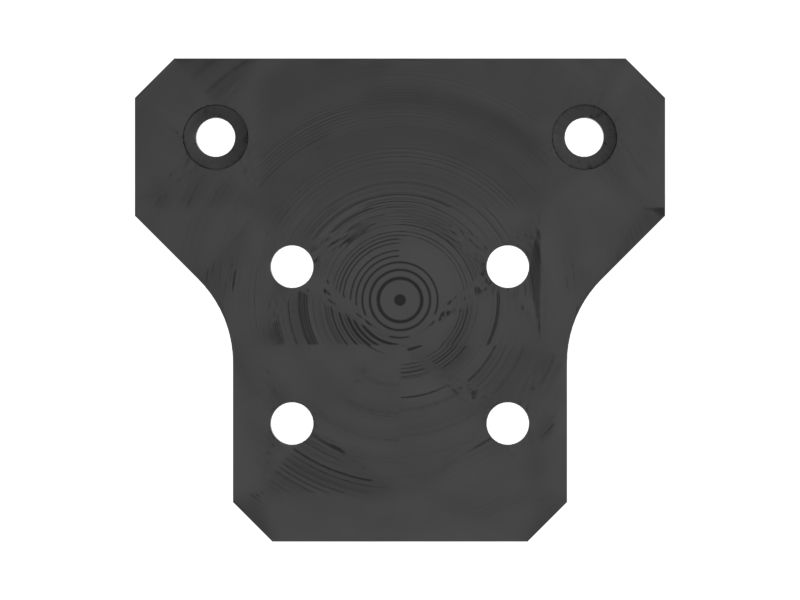 Hydraulic Pump Lines Support Plate