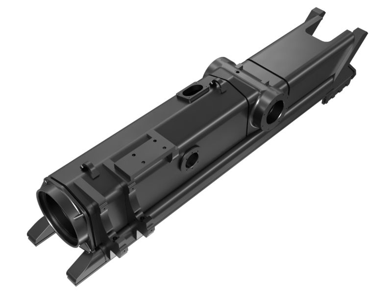 595-0019: Right Hand Rear Telescoping Recoil Frame