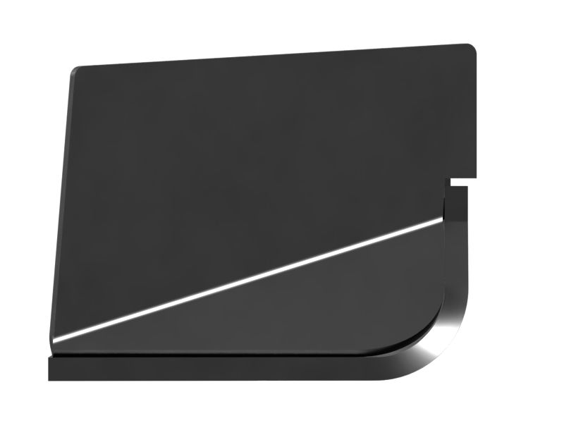 Left Hand Screed Extension Berm