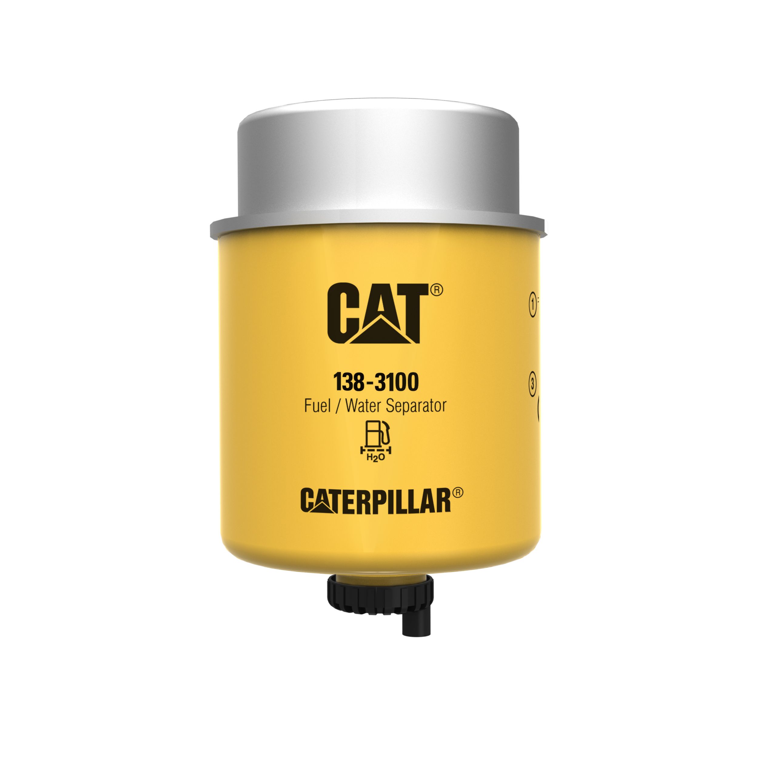 Водоотделитель для топлива — стандартная эффективность