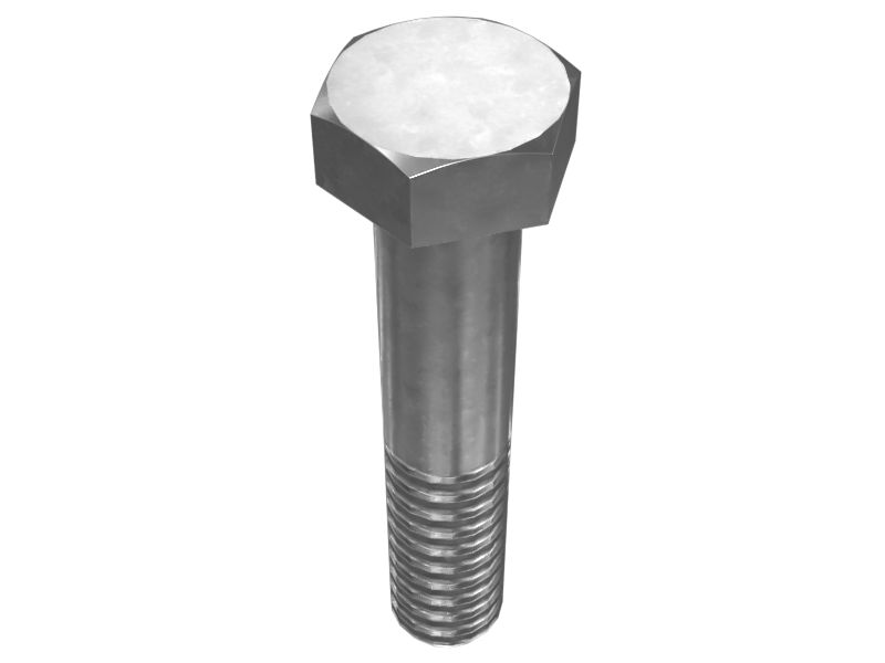 Болт с шестигранной головкой с резьбой M12X1,75
