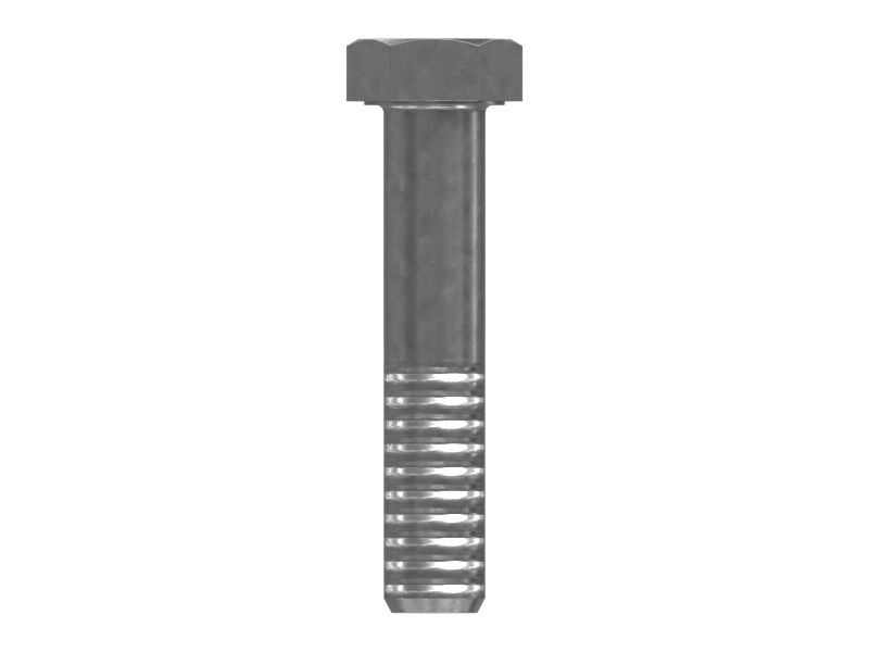 Болт с шестигранной головкой с резьбой M12X1,75