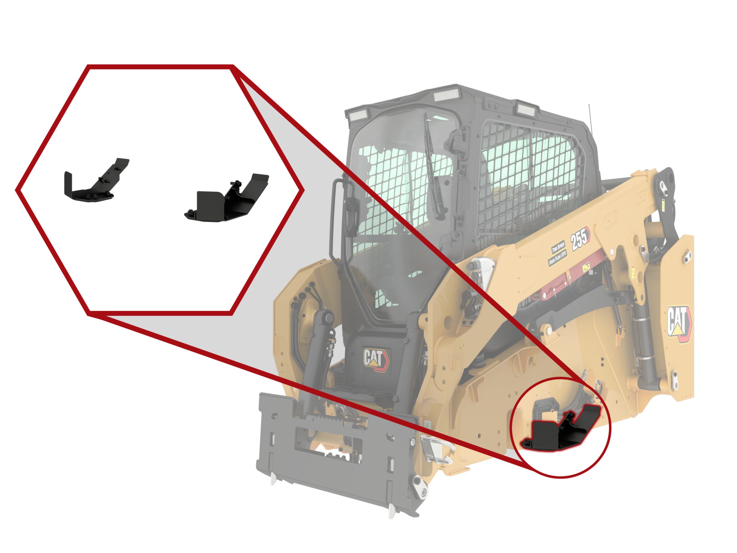 607-4444: Drive Lines Bottom Guard Kit | Cat® Parts Store