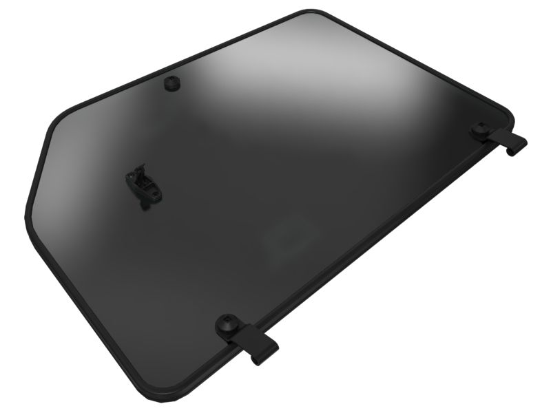 Окно левой двери