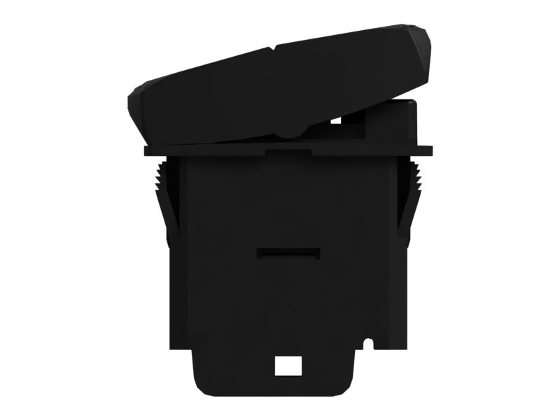 Кулисный переключатель 24 В длиной 46,6 мм