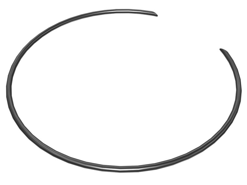 625-7598: Стопорное кольцо толщиной 2 мм