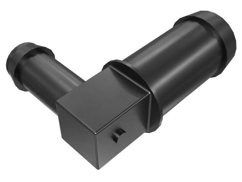 Коленчатый патрубок водяного бака