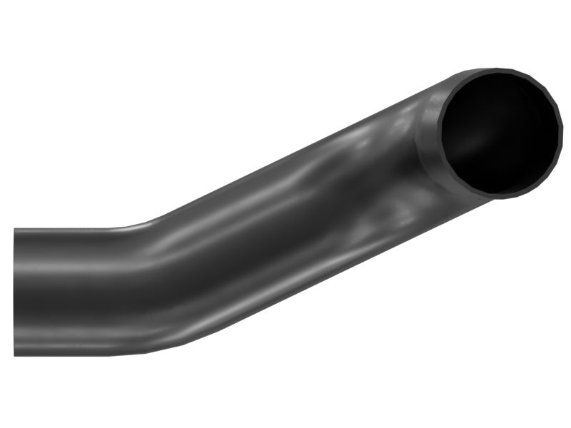 Шланг радиатора с несколькими изгибами 63,5 мм