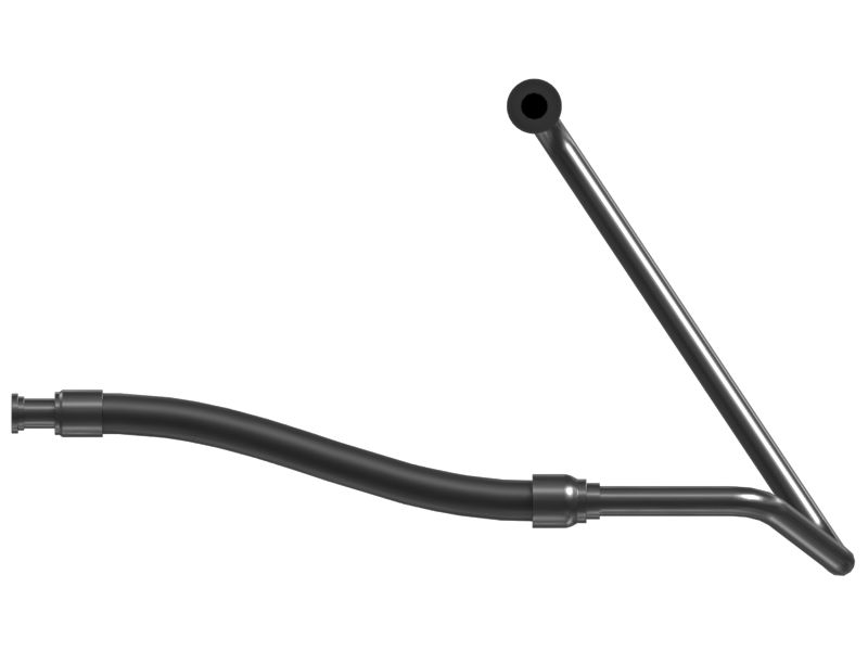 Гибридный масляный трубопровод силовой передачи