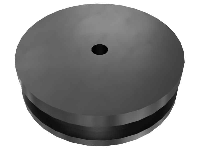 Заглушка внешним диаметром 45 мм