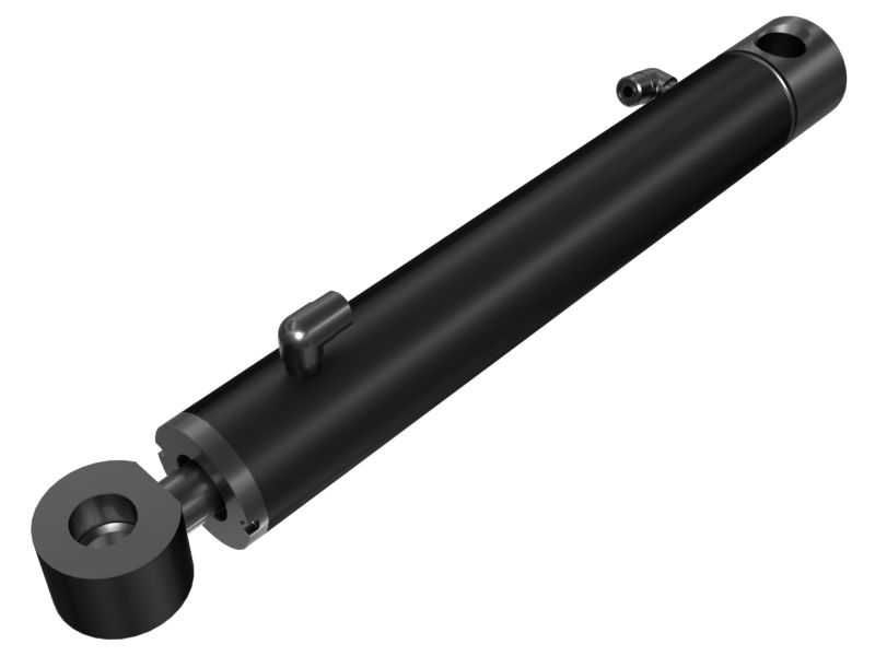 Левый гидроцилиндр наклона