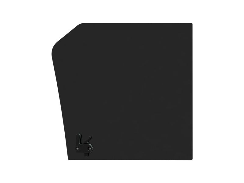 Left Side Cabin Rear Window Glass